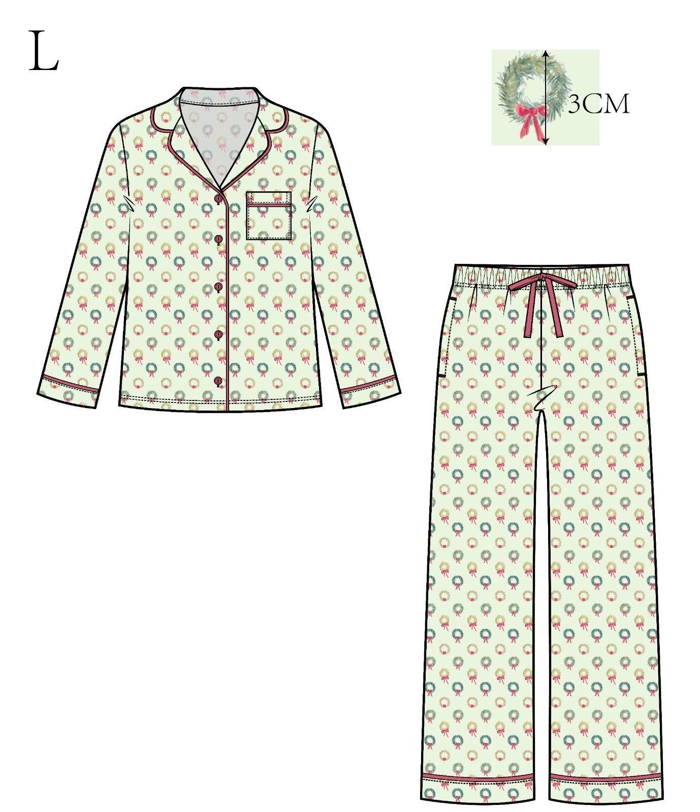 The Classic Long Set - Wrap Me in Wreaths